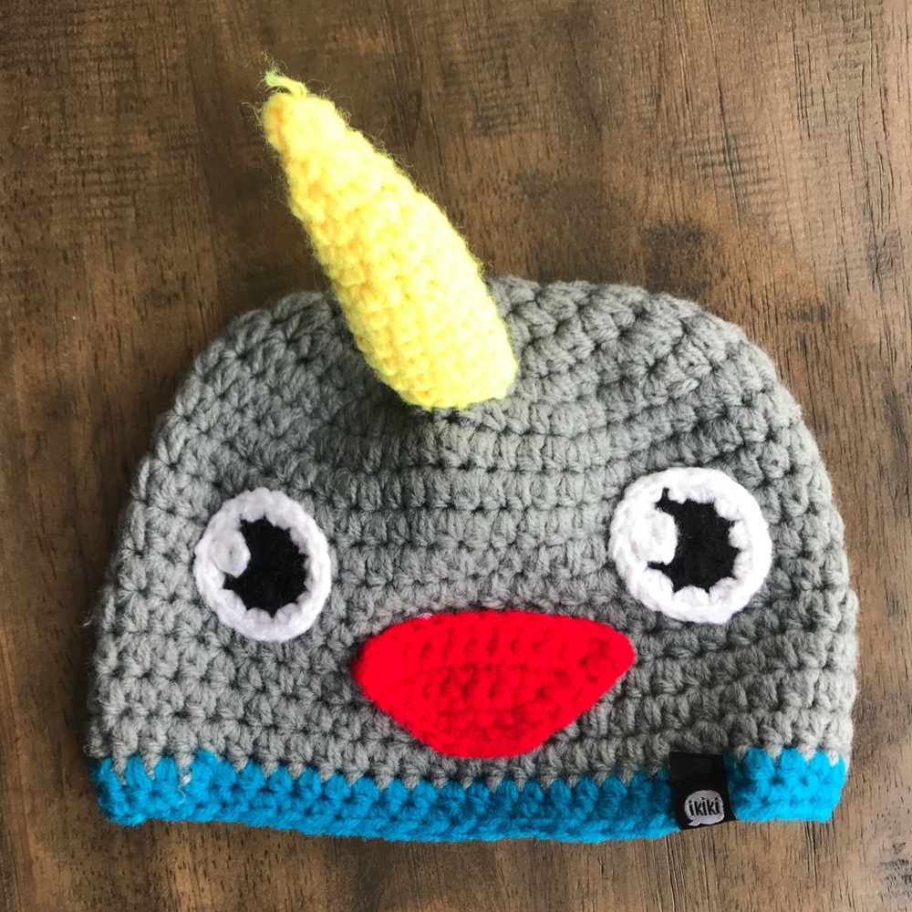 Infant knit hat